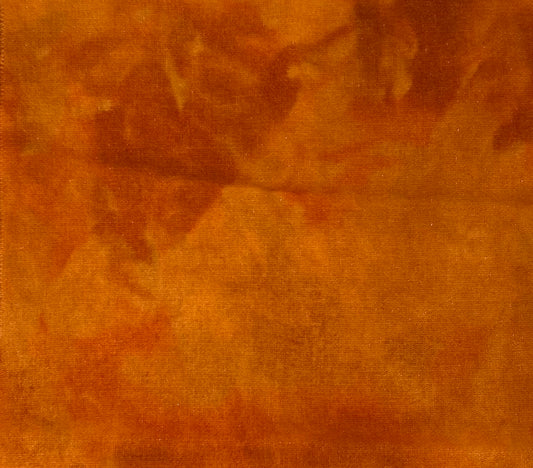 PUMPKIN SPARKLE Hand Dyed Wool Fabric for Wool Applique and Rug Hooking