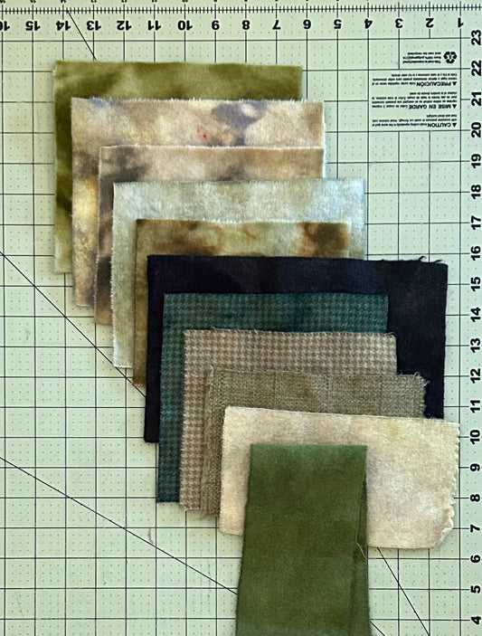 MOSTLY GREEN SCRAPS