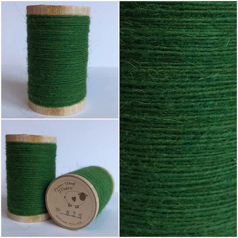 SHAMROCK Hand Dyed Felted Wool Fabric for Wool Applique and Rug Hooking