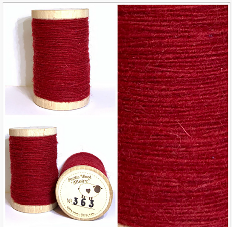 Rustic Moire Wool Thread #363