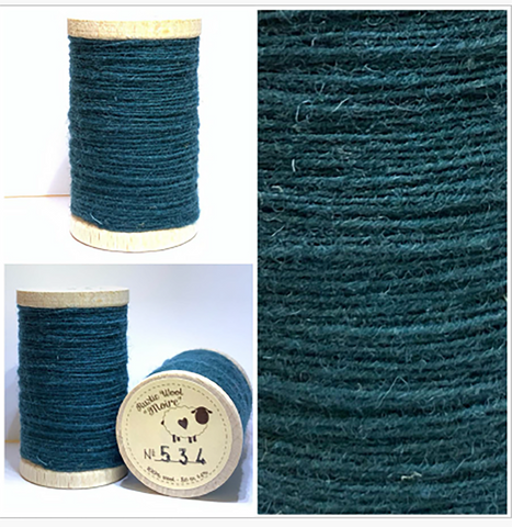 Rustic Moire Wool Thread #534