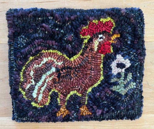 ROOSTER, Completed Wall Hanging