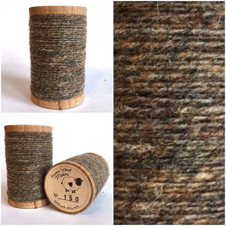 PECANS Hand Dyed Wool Bundle for Primitive  Wool Applique and Rug Hooking
