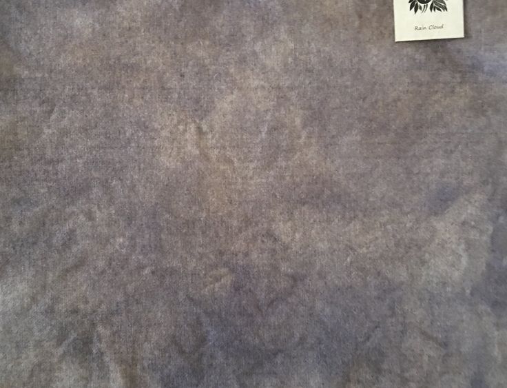 RAIN CLOUD Hand Dyed Wool Fabric for Wool Applique and Rug Hooking