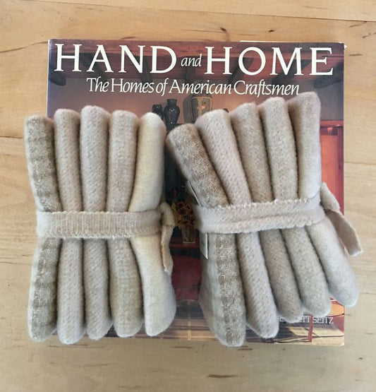 SAND DUNE Hand Dyed Wool Bundle for Rug Hooking and Wool Applique