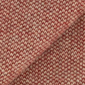 CRANBERRY & Natural Barley Corn Fat Quarter Yard, Felted Wool Fabric