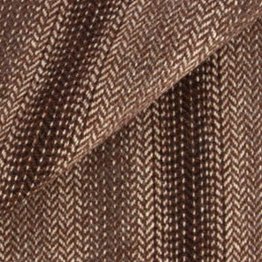 BROWN Ombre Stripes Fat Quarter Yard, Felted Mill Dyed Wool Fabric