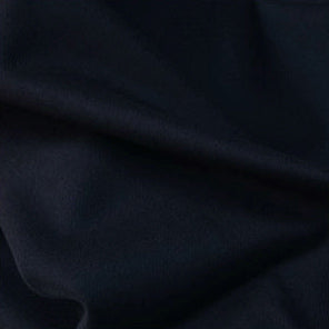 BLACK Felted Mill Dyed Wool Fabric