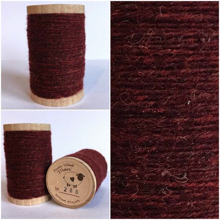 REDDISH BROWN Hand Dyed Wool Fabric for Wool Applique and Rug Hooking