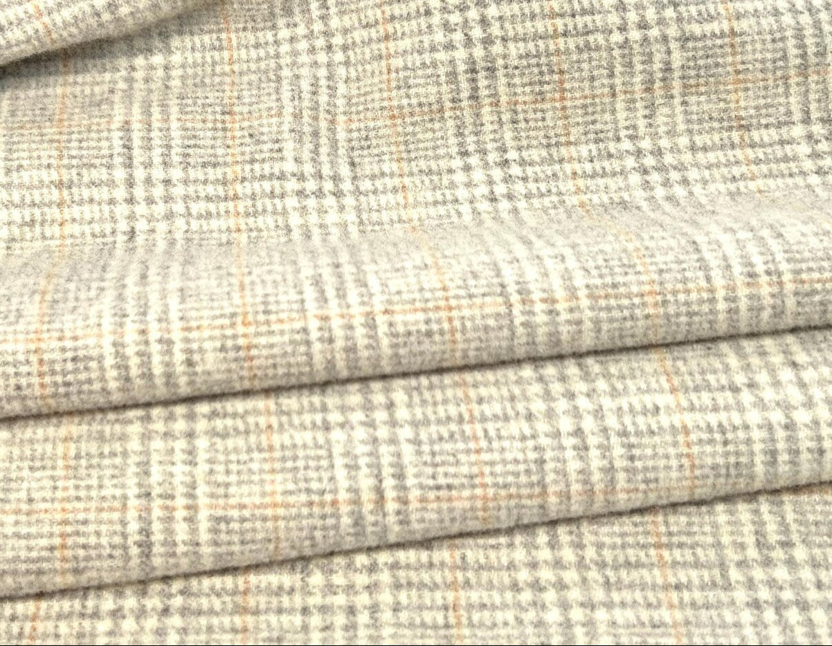 PEWTER PLAID Mill Dyed Quarter Yard