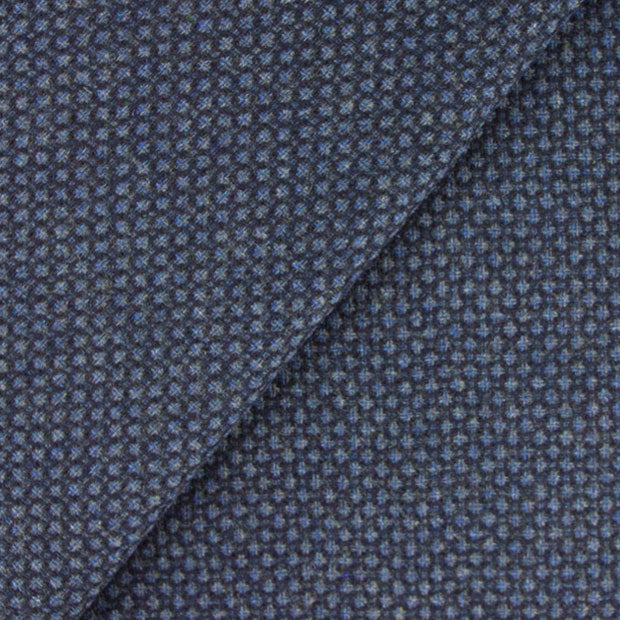 NAVY HONEYCOMB Mill Dyed Wool Fat Quarter Yard for Rug Hooking, Rug Braiding, Wool Quilt Making and Wool Applique