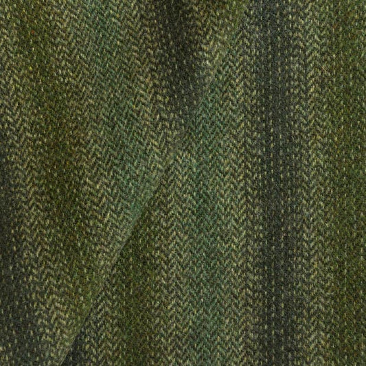 Forest & Mossy Green Ombre Mill Dyed Wool for Rug Hooking and Appliqué