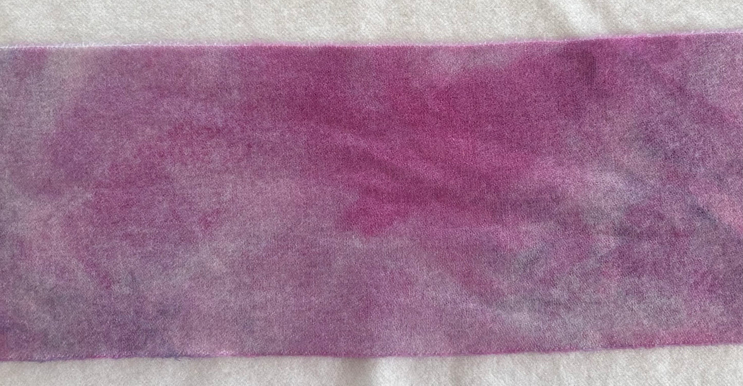 ROSE Hand Dyed Wool Fabric for Wool Applique and Rug Hooking