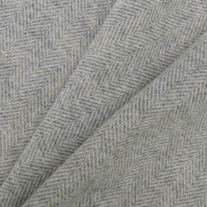 GREY HERRINGBONE Felted Wool Fabric for Rug Hooking Wool Applique