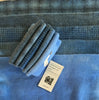 ALPINE BLUE Hand Dyed Wool Bundle Wool Applique and Rug Hooking