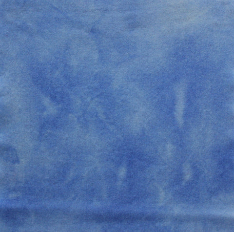 ALPINE BLUE Hand Dyed Felted Wool Fabric for Wool Applique and Rug Hooking
