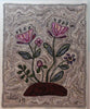 Folk Bell Flowers Rug Hooking Pattern