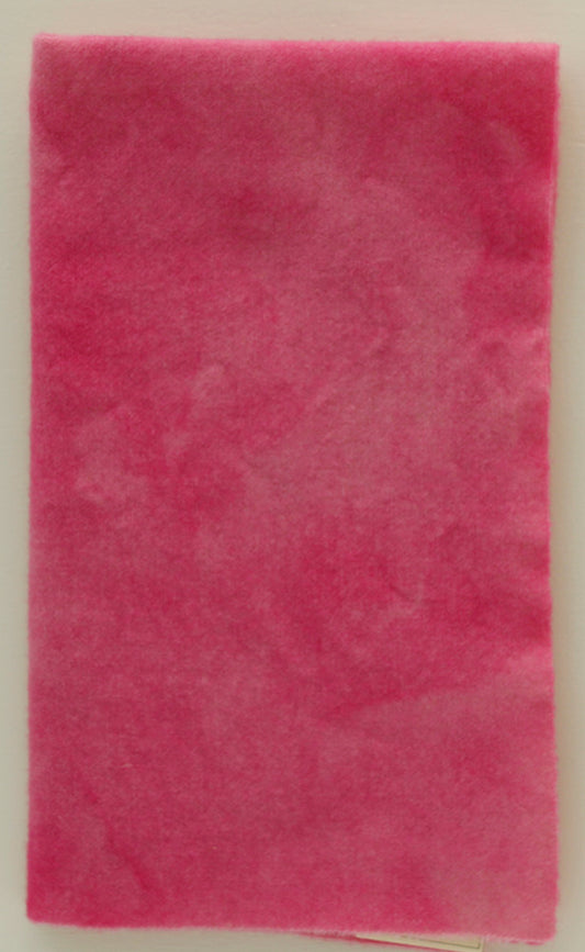 FUCHSIA Hand Dyed Wool Fabric for Wool Applique and Rug Hooking