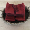 BRICK Hand Dyed Wool Bundle for Wool Applique and Rug Hooking