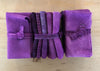 PURPLE Hand Dyed Wool Bundle for Rug Hooking and Wool Applique