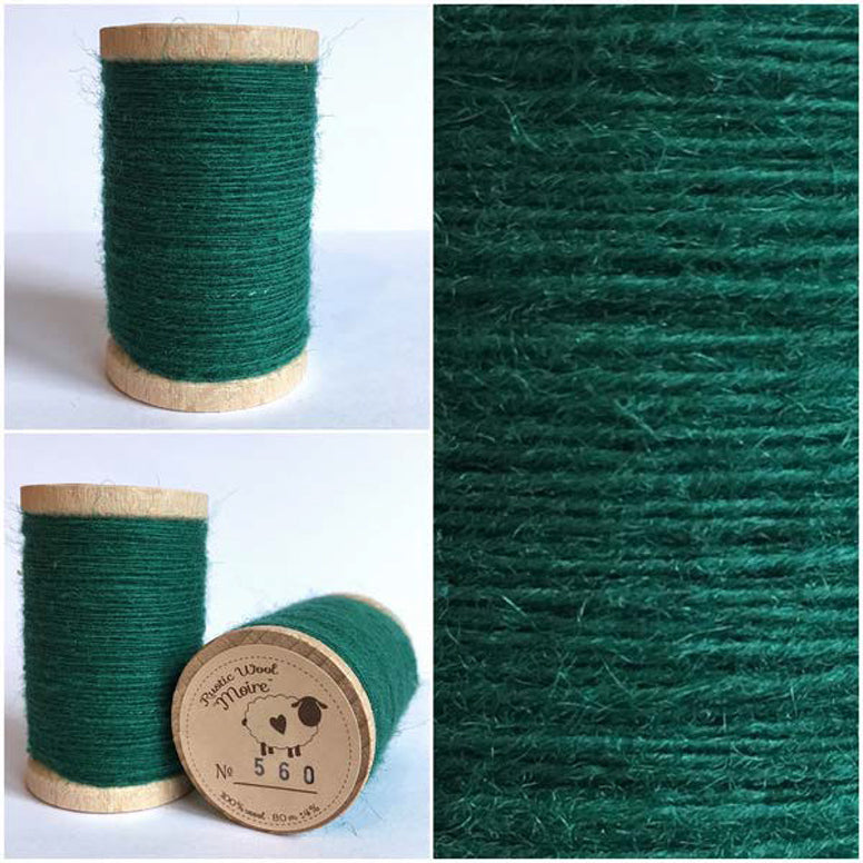 Rustic Moire Wool Thread #560
