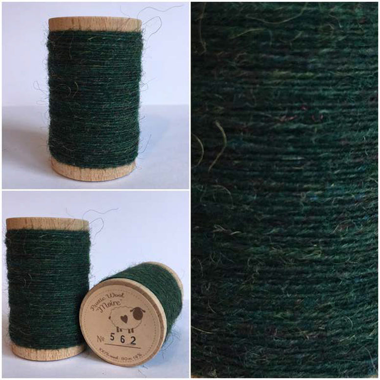 Rustic Moire Wool Thread  #562