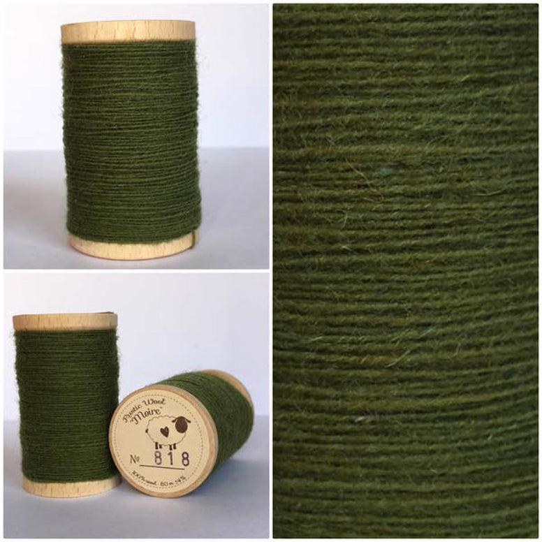 Rustic Moire Wool Thread #818
