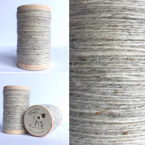 Rustic Moire Wool Thread #116