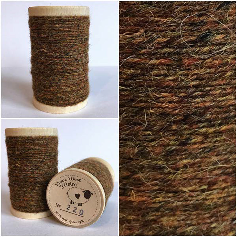 Rustic Moire Wool Thread #220