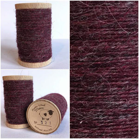 Rustic Moire Wool Thread #321