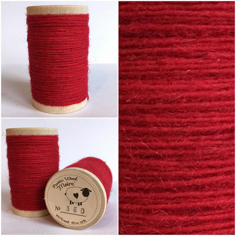 Rustic Moire Wool Thread #360