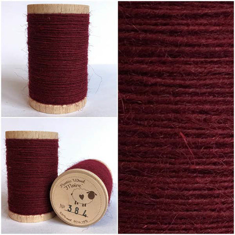 Rustic Moire Wool Thread #384