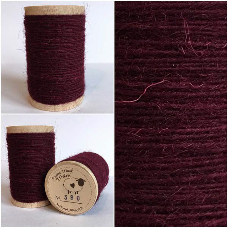 Rustic Moire Wool Thread #390