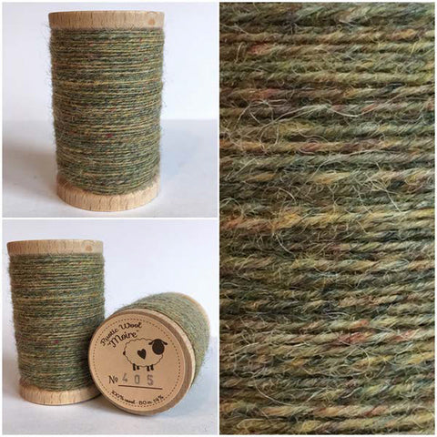 Rustic Moire Wool Thread #405