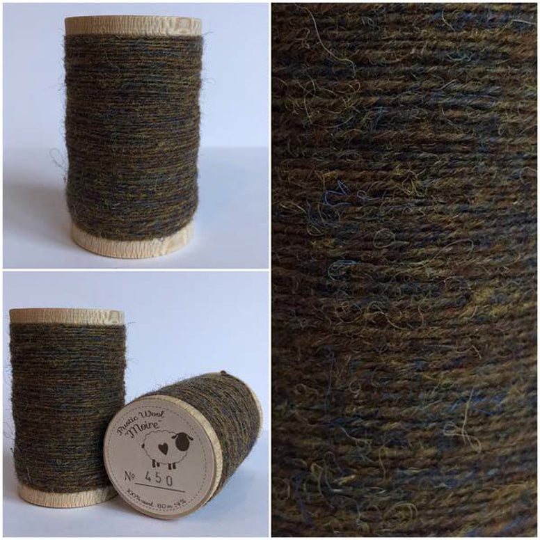 Rustic Moire Wool Thread #450