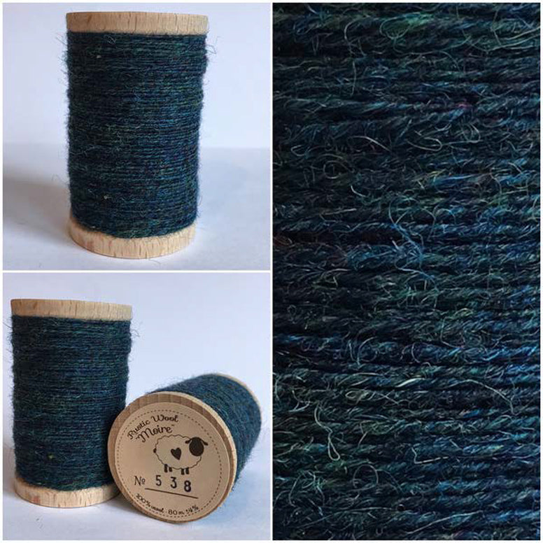 Rustic Moire Wool Thread #538