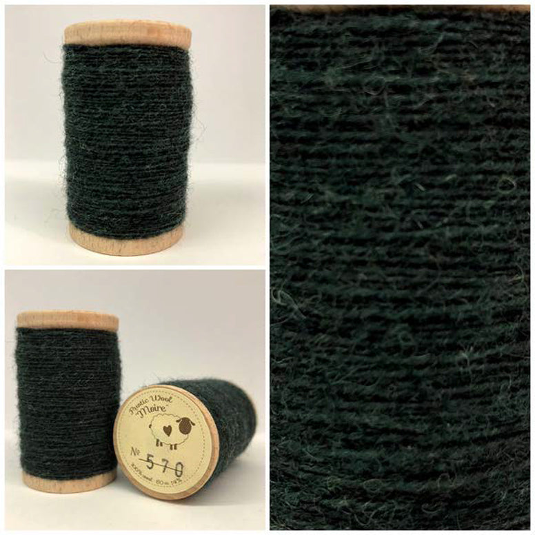 Rustic Moire Wool Thread #570