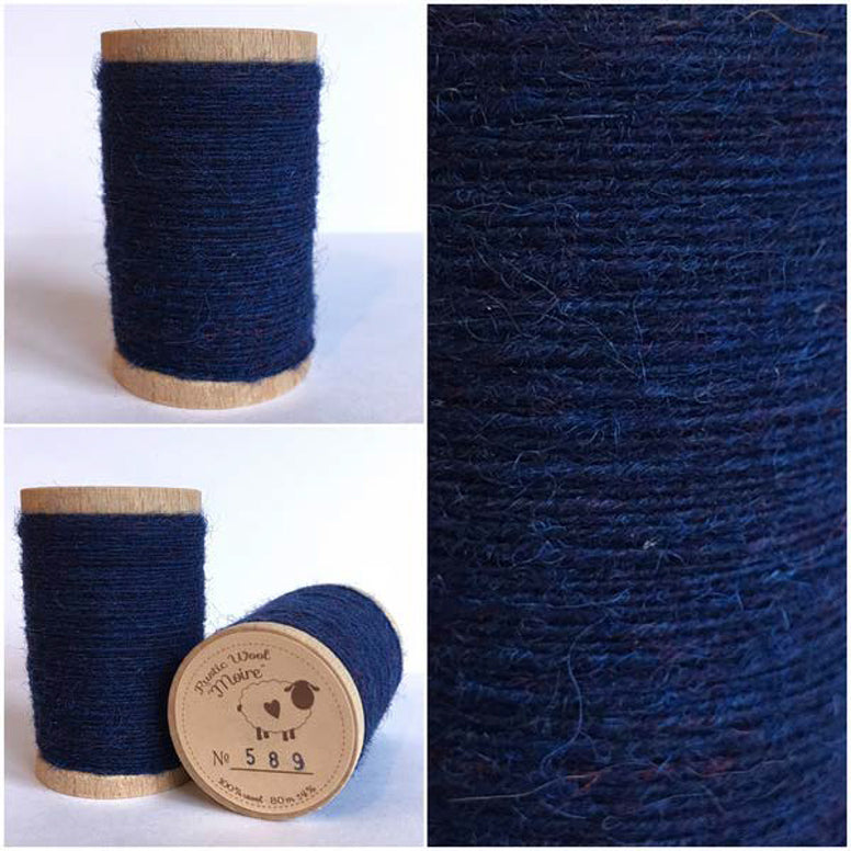 Rustic Moire Wool Thread #589