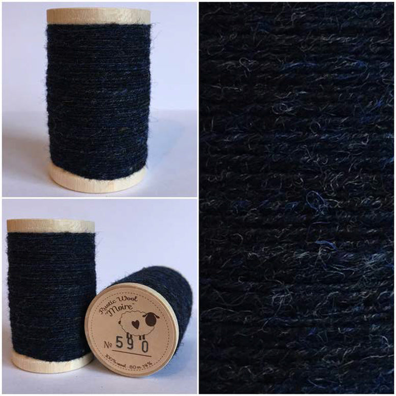 Rustic Moire Wool Thread #590