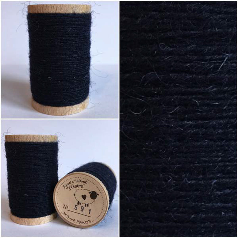 Rustic Moire Wool Thread #591