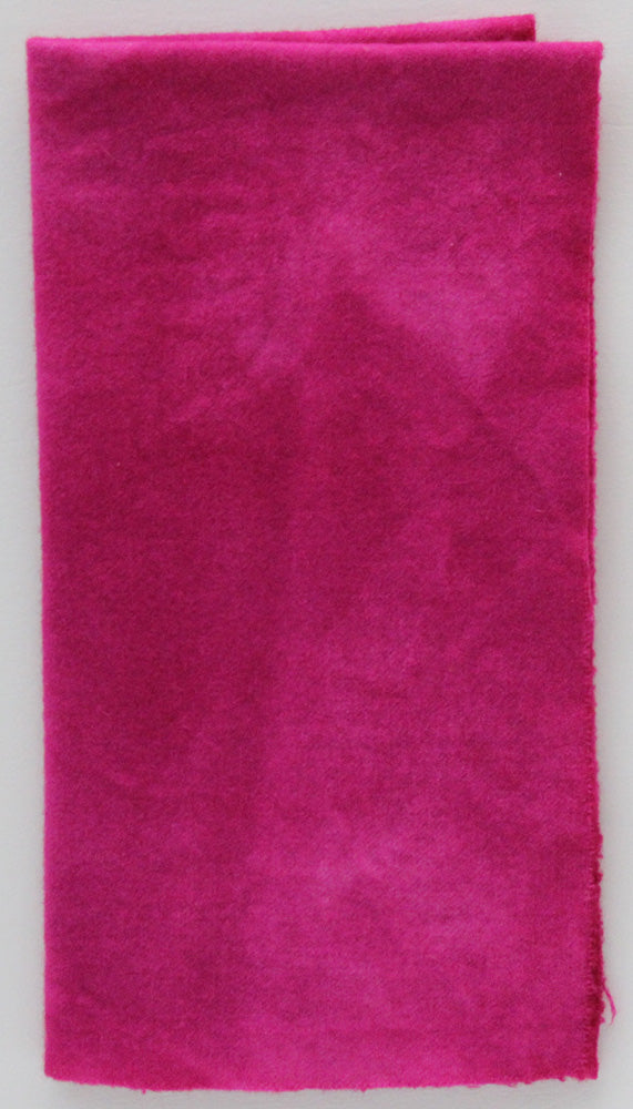 RASPBERY SORBET Hand Dyed Wool Fabric for Wool Applique and Rug Hooking
