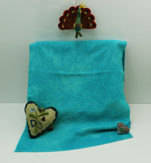 SEABREEZE Hand Dyed Wool Fabric for Wool Applique and Rug Hooking
