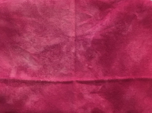 RASPBERRY Hand Dyed Wool Fabric for Wool Applique and Rug Hooking