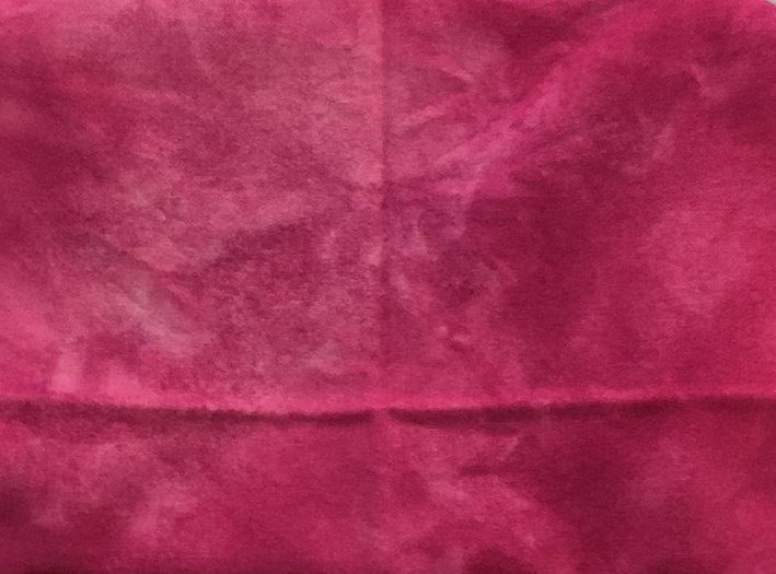 RASPBERRY Hand Dyed Felted Wool Fabric for Wool Applique and Rug Hooking