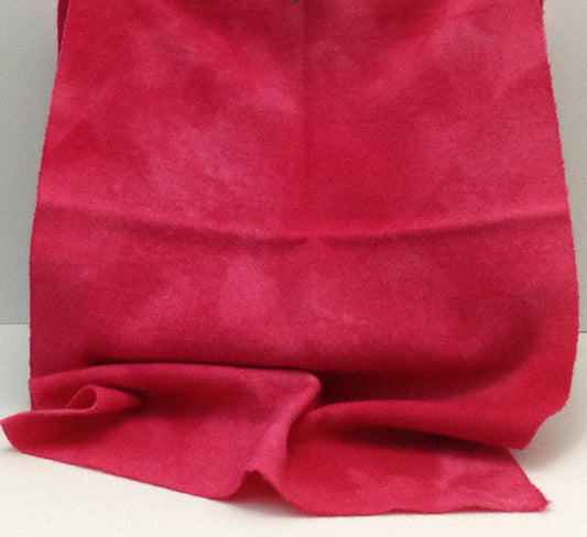 WATERMELON Hand Dyed Wool Fabric for Wool Applique and Rug Hooking