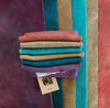 DESERT Six Pack of Hand Dyed Wool Bundle for Rug Hooking & Wool Applique