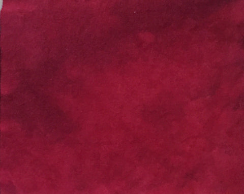 RED VELVET Hand Dyed Felted Wool Fabric for Wool Applique and Rug Hooking